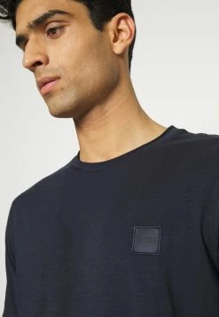 BOSS TEGOOD - Basic T-shirt - Dark Blue -BOSS Sales Store a1391509c4064da2ac839f86f4ab4bf3