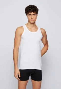 BOSS SLIM FIT - Undershirt - White -BOSS Sales Store a166eb849e3a412fa23638711a3f89ed