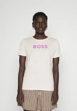 BOSS ELOGO - Print T-shirt - Light Pastel Pink