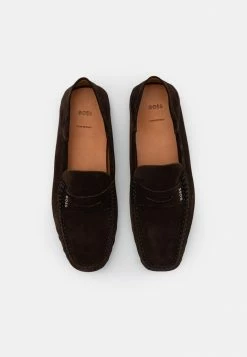 BOSS DRIVER - Moccasins - Dark Brown -BOSS Sales Store a2957a3a7e494d59b718f2f948ba7eab