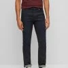 BOSS Straight Leg Jeans - Dark Blue