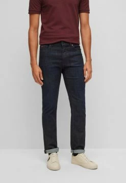 BOSS Straight Leg Jeans - Dark Blue