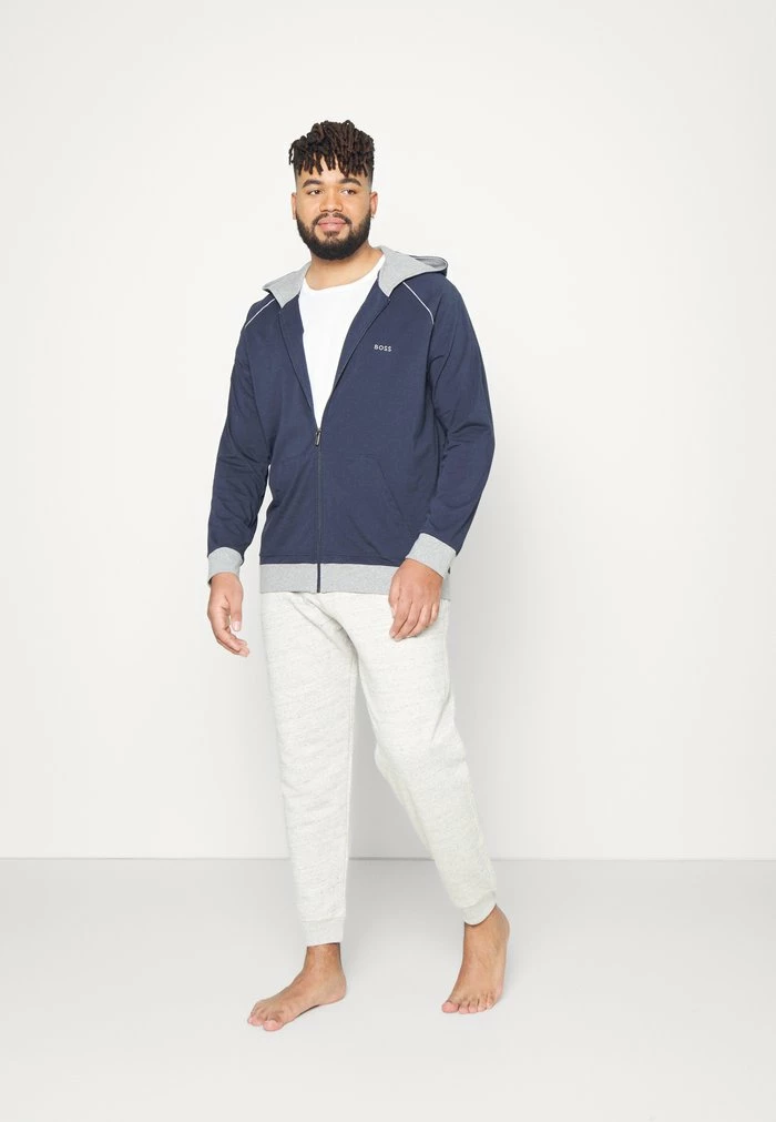 BOSS MIX MATCH JACKET - Zip-up Sweatshirt - Dark Blue 4 BOSS MIX MATCH JACKET - Zip-up Sweatshirt - Dark Blue - Image 2