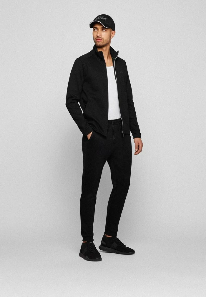 BOSS SKAZ CURVED - Zip-up Sweatshirt - Black 4 BOSS SKAZ CURVED - Zip-up Sweatshirt - Black - Image 2