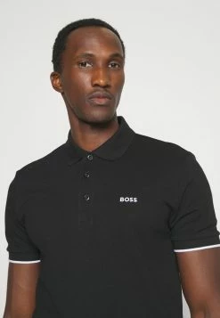 BOSS PADDY REGULAR FIT - Polo Shirt - Black -BOSS Sales Store a498172af6b042cbbdc874144dd33a96
