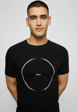 BOSS TALEO - Print T-shirt - Black -BOSS Sales Store a4f2a906c9584a779f2a288b4d968065