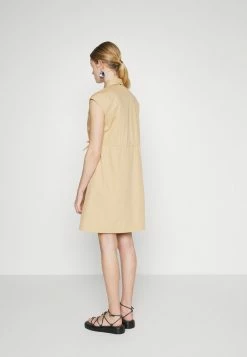 BOSS DAKULA - Shift Dress - Light Beige -BOSS Sales Store a4f4dd2f67cc48a1bfc62136fb9d23cd