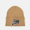 BOSS RUSSELL ATHLETIC - Beanie - Medium Beige -BOSS Sales Store a65b3b25b28c4dedbfca3699eb74fe1c