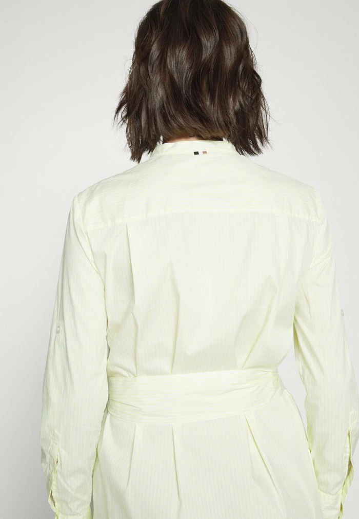 BOSS DEFELIZE - Shirt Dress - Medium Yellow 8 BOSS DEFELIZE - Shirt Dress - Medium Yellow - Image 6