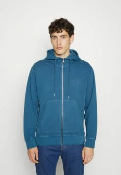 BOSS ZEFADE - Zip-up Sweatshirt - Medium Blue