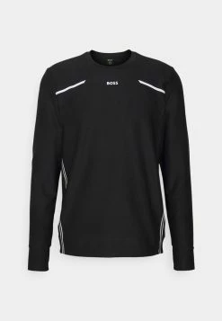 BOSS SALBO GYM - Long Sleeved Top - Black -BOSS Sales Store a6eb97f61d4c4727a5a4e25a067bfdcc