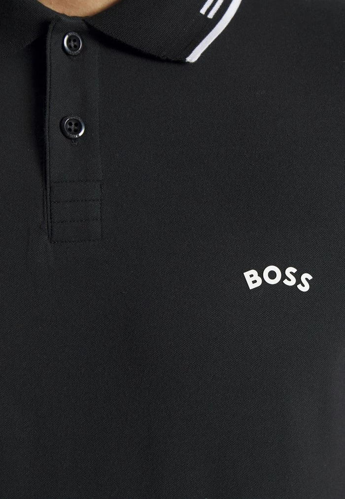 BOSS PAUL CURVED - Polo Shirt - Black 9 BOSS PAUL CURVED - Polo Shirt - Black - Image 7