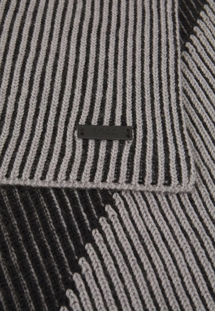 BOSS LUPI UNISEX - Foulard - Black 6 BOSS LUPI UNISEX - Foulard - Black - Image 4