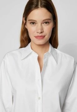 BOSS BACORA - Button-down Blouse - White -BOSS Sales Store a73b010e83304803a77eecaf491f2bc4