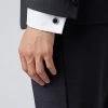 BOSS SIMONY MIT RUNDEM VERSCHLUSS - Cufflinks - White -BOSS Sales Store a833b6f183f547b18ba007024a5802f4