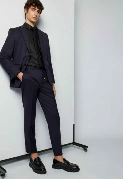 BOSS GENIUS - Suit Trousers - Dark Blue -BOSS Sales Store a8c54a876d3a476da62d2461f5b83af1