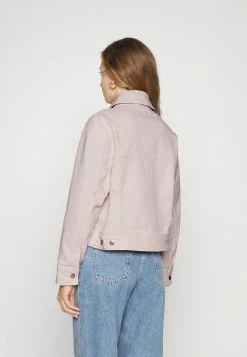 BOSS JACKET - Denim Jacket - Light/pastel Pink -BOSS Sales Store a92d01038f954795ba26bc97a505b130