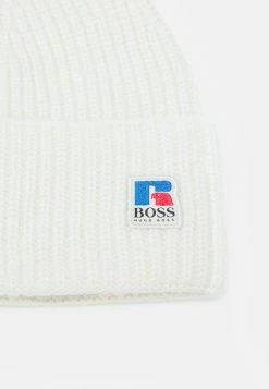 Boss X Russell Athletic HATS - Beanie - Open White -BOSS Sales Store a93cdb2830ac44ef9d8a1c9499e1c079