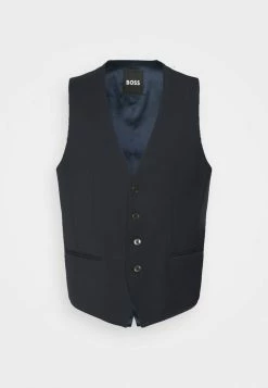 BOSS HUGE - Suit Waistcoat - Dark Blue -BOSS Sales Store a95cb16f3caa4bb6a012fe85cb7f8e22
