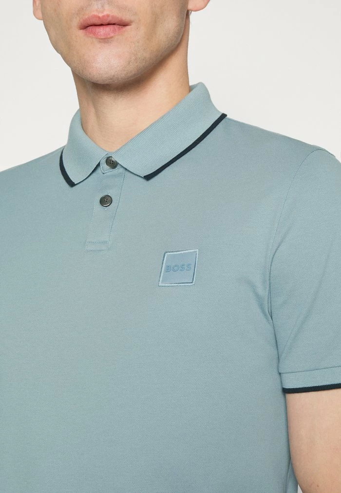 BOSS PASSERTIP - Polo Shirt - Light Pastel Blue 8 BOSS PASSERTIP - Polo Shirt - Light Pastel Blue - Image 6