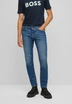 BOSS TABER - Straight Leg Jeans - Blue