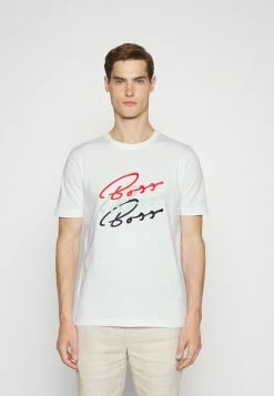 BOSS TESSLER - Print T-shirt - White