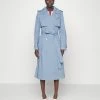 BOSS Trenchcoat - Light/pastel Blue -BOSS Sales Store a9c8abf407cb482c8666e51bbd97fa7e
