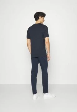 BOSS THOMPSON - Basic T-shirt - Dark Blue -BOSS Sales Store ab9cdb5547204b4082d72ff5d331f9a4