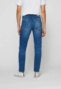 BOSS TABER - Jeans Tapered Fit - Dark Blue -BOSS Sales Store ab9e7e7dfb224f419647e15cc5f61356