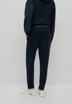 BOSS LACRI - Tracksuit Bottoms - Dark Blue Four -BOSS Sales Store ac790f67daae443a8ec58bb22541f8e6