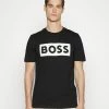 BOSS TIBURT - Print T-shirt - Black -BOSS Sales Store acd0507119e4420e907d7324cdb40577
