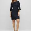 BOSS Shift Dress - Patterned Three 2 BOSS Shift Dress - Patterned Three -BOSS Sales Store ae52882bd9eb4be0a52393d8319d0311