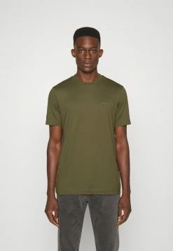 BOSS THOMPSON - Basic T-shirt - Open Green