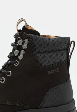 BOSS FOSTER HALB - Lace-up Ankle Boots - Black -BOSS Sales Store af33aa85615246039e38556bd43a5463