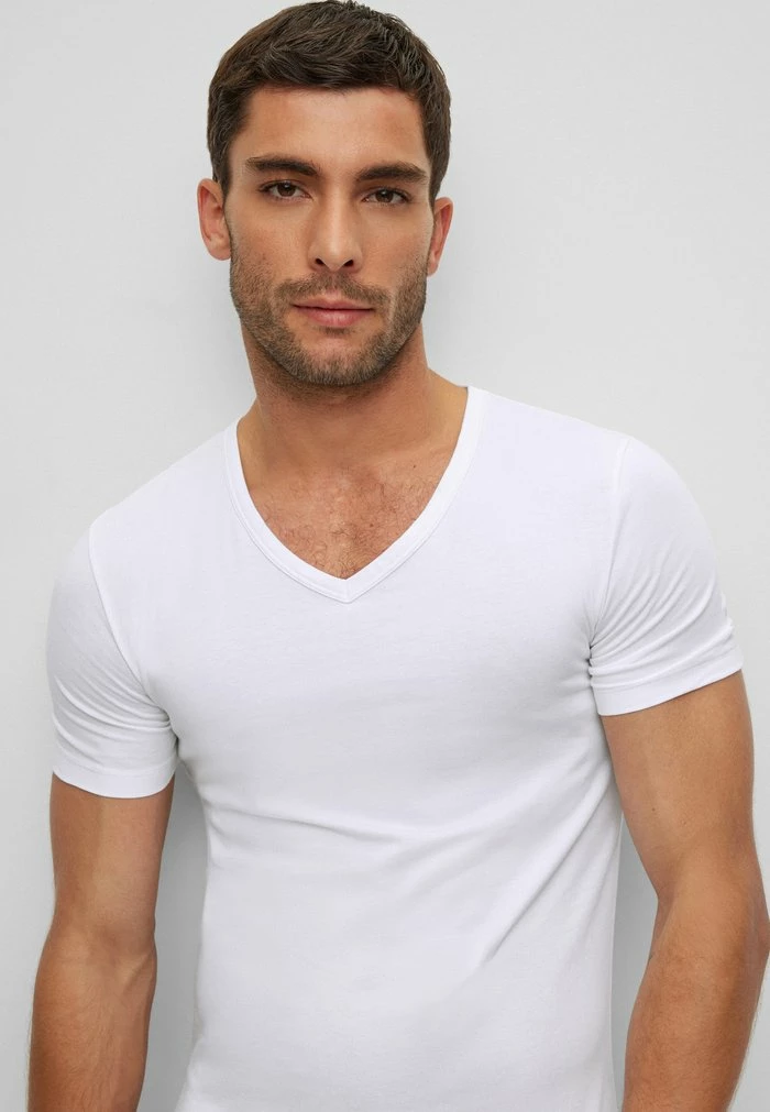 BOSS MODERN 2 PACK - Undershirt - White 5 BOSS MODERN 2 PACK - Undershirt - White - Image 3