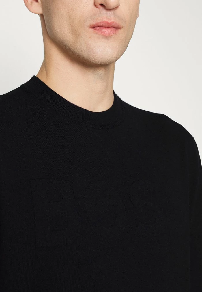 BOSS LAMADEO - Jumper - Black 7 BOSS LAMADEO - Jumper - Black - Image 5