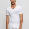 BOSS MODERN 2 PACK - Undershirt - White -BOSS Sales Store b06a80eed28542b18e47643a58c76f61