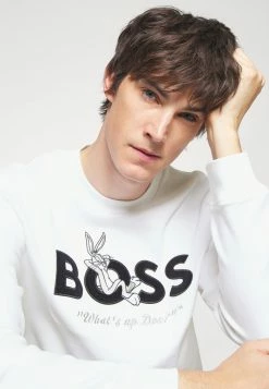 BOSS BUN - Sweatshirt - White -BOSS Sales Store b06ab32da6a94859a749e4828346c401