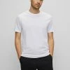 BOSS TIBURT - Basic T-shirt - White