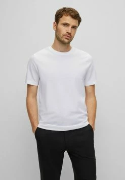 BOSS TIBURT - Basic T-shirt - White