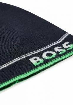 BOSS ALOKI - Beanie - Dark Blue Two -BOSS Sales Store b0e8e685ddb946139d75226cc41f6f5e