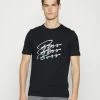 BOSS TESSLER - Print T-shirt - Dark Blue