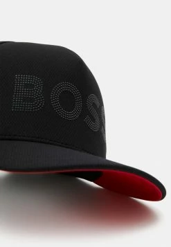BOSS SPARKLE - Cap - Black -BOSS Sales Store b1892ea7ab8b4b7fb6c8684445cbfaa0