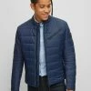 BOSS OPTIMUS - Light Jacket - Dark Blue Four -BOSS Sales Store b1a32db376b4403c881183246683cbca