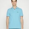 BOSS PADDY CURVED - Polo Shirt - Bright Blue -BOSS Sales Store b1af8a7470bb4edca1cbca9c5cdb1b07
