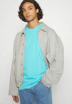 BOSS THOMPSON - Basic T-shirt - Open Blue -BOSS Sales Store b1e70a73c8614ca9b9b781fa01dba40b