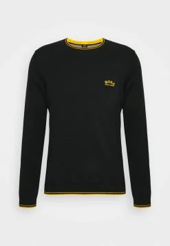 BOSS RITOM - Jumper - Black -BOSS Sales Store b21bd67f5596404f8c5b786f4399e887