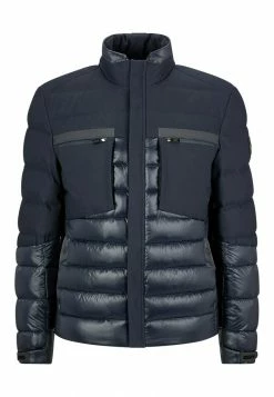 BOSS BERGEN - Down Jacket - Dark Blue Two -BOSS Sales Store b220f87287a84414a879906bda0473c1