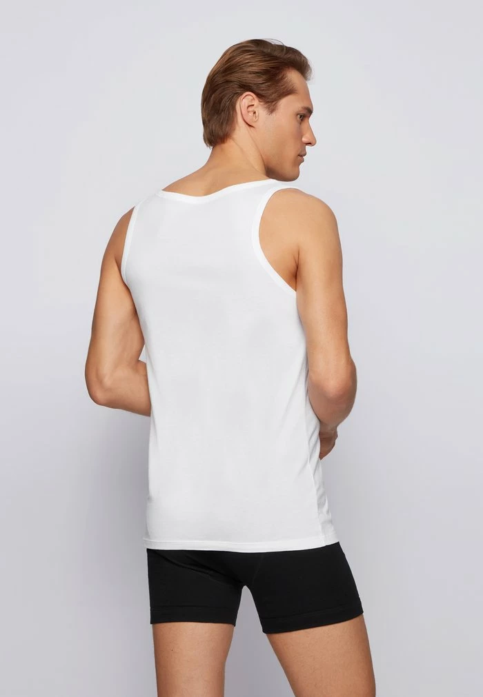 BOSS TANK TOP 3 PACK - Undershirt - White 5 BOSS TANK TOP 3 PACK - Undershirt - White - Image 3