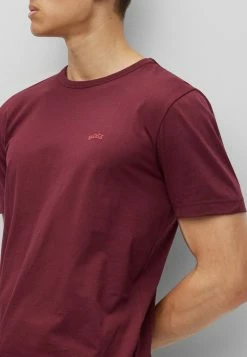 BOSS CURVED - Basic T-shirt - Dark Pink Four -BOSS Sales Store b362bebc9e684435842953ab640ee38a